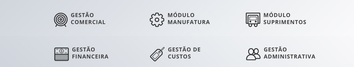 implantação de erp - módulos do sistema